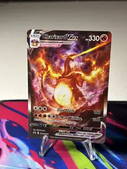 Pokemon TCG Charizard VMAX SWSH261 Sword & Shield Promo Holo Card Mint Condition - Image 1