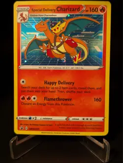 Special Delivery Charizard - SWSH075 - Black Star Promo - LP - Pokemon -Read Dsc - Image 1