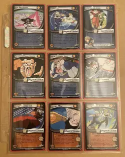 Dragon Ball Z Score CCG 96% Complete Limited Babidi Saga 123/128 Cards No UR’s - Image 3