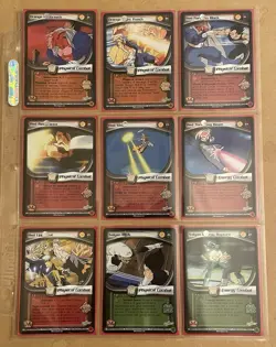 Dragon Ball Z Score CCG 96% Complete Limited Babidi Saga 123/128 Cards No UR’s - Image 4