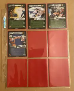 Dragon Ball Z Score CCG 96% Complete Limited Babidi Saga 123/128 Cards No UR’s - Image 5