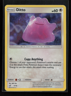 Ditto #17/18 - Detective Pikachu Holo Rare Pokemon Card - Pokemon TCG - Image 1