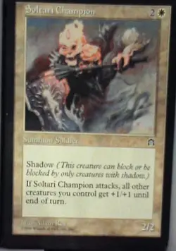 Soltari Champion - Stronghold: #18, Magic: The Gathering Lp R96 - Image 1