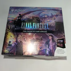 MTG FINAL FANTASY Camp Comrades Scene Box- New Unopened Ships Today - Image 1