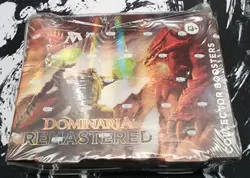 MTG Dominaria Remastered Collector Booster Box, Sealed. Magic the Gathering - Image 1
