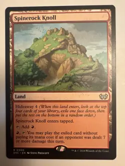 Spinerock Knoll 0300 Commander: Duskmourn: House of Horror DSC MTG Magic - Image 1