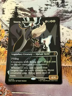Storm, Windrider - Foil - Borderless Marvel Super Heroes - Image 1