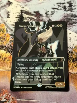 Storm, Windrider - Foil - Borderless Marvel Super Heroes - Image 4