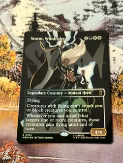 Storm, Windrider - Foil - Borderless Marvel Super Heroes - Image 5