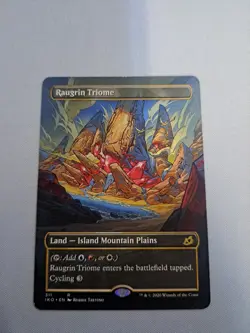 MTG: Raugrin Triome (Showcase) (LP): Ikoria: Lair of Behemoths - Image 1