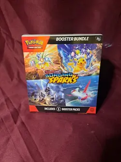2024 Pokemon Scarlet & Violet Surging Sparks Booster Bundle Factory Sealed - Image 1