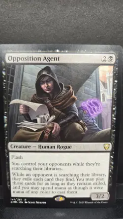 MTG Opposition Agent R Commander Legends NM - Image 1