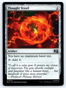 Thought Vessel #222 MSC Marvel Super Heroes Commander Non-Foil MTG NM - Image 1