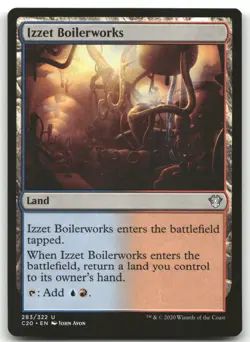 Izzet Boilerworks #283 (NM) Commander 2020 C20 Magic MTG - Image 1