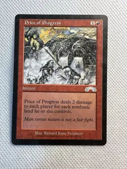 Wizards of the Coast MTG Price of Progress Exodus Regular English #95 - Image 2