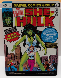 Jennifer Walters (Borderless) MSH 0388 Foil Variant Marvel Super Heroes She-Hulk - Image 1