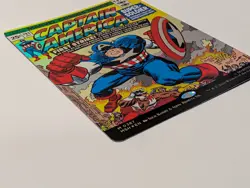 Captain America, Super-Soldier Borderless FOIL MSH 0387 Marvel Super Heroes - Image 3