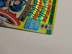 Captain America, Super-Soldier Borderless FOIL MSH 0387 Marvel Super Heroes - Image 5