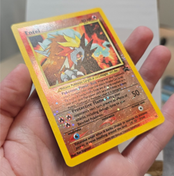 Entei 34/53 Promo Reverse Holo w/SWIRL LP Pokemon TCG - Image 3