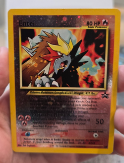 Entei 34/53 Promo Reverse Holo w/SWIRL LP Pokemon TCG - Image 5