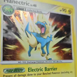 Pokemon TCG Manectric Holo Rare 11/127 Platinum - Image 4