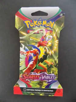 Pokemon TCG Scarlet & Violet Sleeved Booster Pack x4 - Image 2