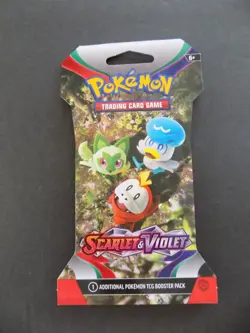 Pokemon TCG Scarlet & Violet Sleeved Booster Pack x4 - Image 4