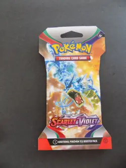 Pokemon TCG Scarlet & Violet Sleeved Booster Pack x4 - Image 5