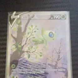 Pokemon TCG Celebi V 007/264 Fusion Strike Ultra Rare Holo English 190 HP - Image 1