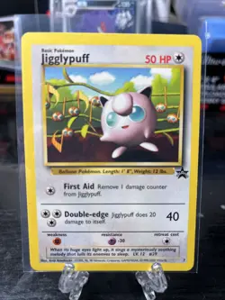 Pokemon TCG - Jigglypuff (Black Star) 7 WOTC Promo - Image 1