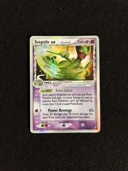 Pokemon Sceptile ex (Delta Species) 96/100 Crystal Guardians Holo - Image 1