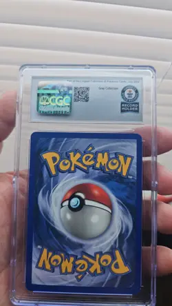 Pokemon CGC Graded Caterpie Legendary Collection 69/110 EN Reverse Holo 2002 - Image 2
