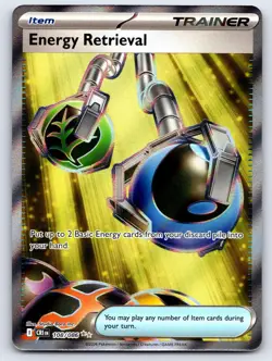 Energy Retrieval 108/086 Ultra Rare Chaos Rising Pokemon Holo Near Mint - Image 1