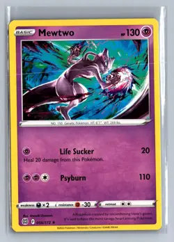 Mewtwo 056/172 Rare Brilliant Stars Pokemon NM/M - Image 1