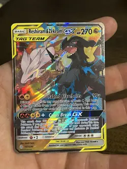 Pokemon TCG Reshiram & Zekrom GX 157/236 Cosmic Eclipse Tag Team - Image 1
