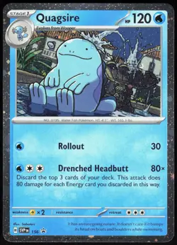 Quagsire 156 Scarlet & Violet Promo - Holo Pokemon NM/M (Promo) - Image 1