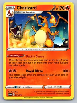 Charizard 001/015 Promo McDonald's Promos 2024 Pokemon Near Mint - Image 1