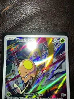 POKEMON Toedscool #201/198 Holofoil SV01: Scarlet & Violet Base Set NM - Image 3