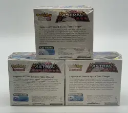 Lot of (3) Pokemon TCG SWSH Astral Radiance Booster Boxes SEALED - Image 2