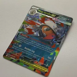Mega Scrafty EX 135/217 Ascended Heroes Holo Ultra Rare English Full Art - Image 5