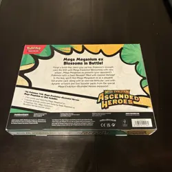 Sealed Pokemon TCG Mega Evolution Ascended Hero’s Mega Meganium Ex Box New - Image 2