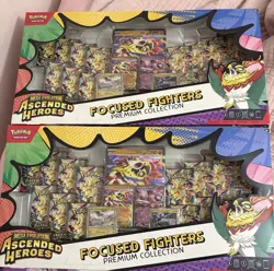 POKEMON TCG Ascended Heroes Focused Fighters Premium Collection - NEW - Image 1