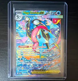 Pokemon TCG Mega Greninja EX 116/086 CRIEN Full Art Holo ENG - Image 1