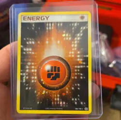 Pokemon TCG Fighting Energy Emerald Holo Rare 106/106 English 2005 - Image 1