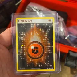 Pokemon TCG Fighting Energy Emerald Holo Rare 106/106 English 2005 - Image 2