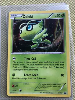 Celebi XY187 XY Promo - Pokemon TCG 2017 MP - Image 1