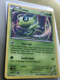 Celebi XY187 XY Promo - Pokemon TCG 2017 MP - Image 2