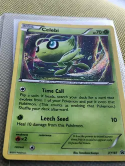 Celebi XY187 XY Promo - Pokemon TCG 2017 MP - Image 3