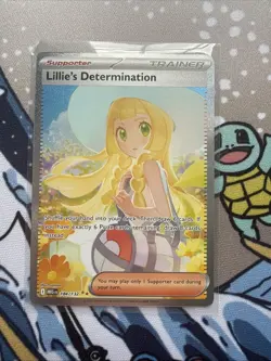Pokemon TCG Lillie's Determination 184/132 Mega Evolution Sir NM/Mint - Image 1
