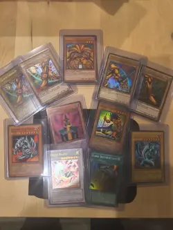 Vintage Yu-Gi-Oh! Holo 10 Card Lot - 1st Editions, Rares Limited Edition - Image 1